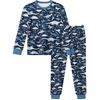 Long_dark Blue Dinosaur